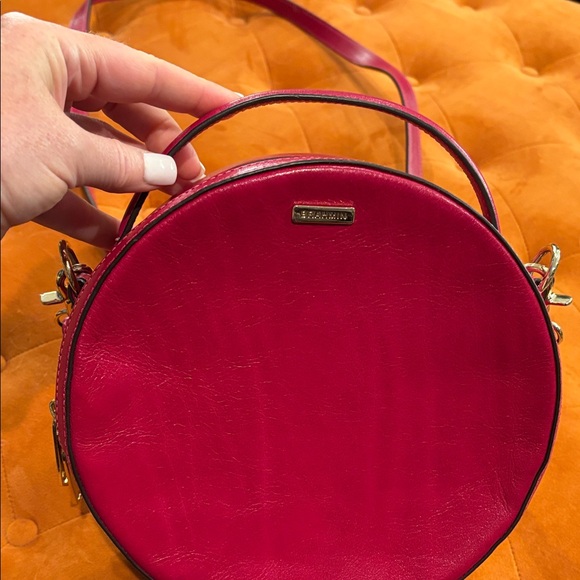Brahmin Fuchsia Topsail Round Crossbody Bag - Picture 7 of 16